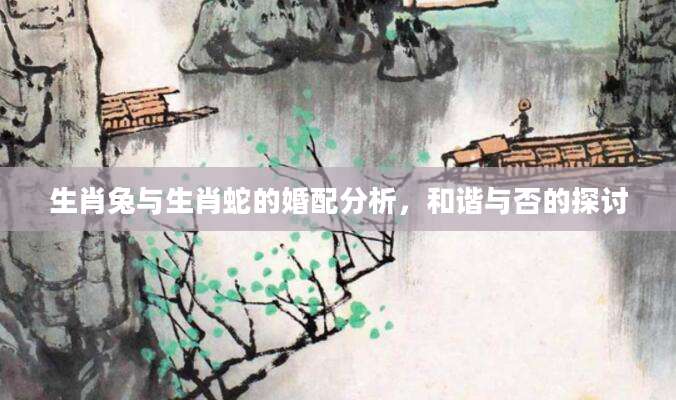 生肖兔与生肖蛇的婚配分析，和谐与否的探讨